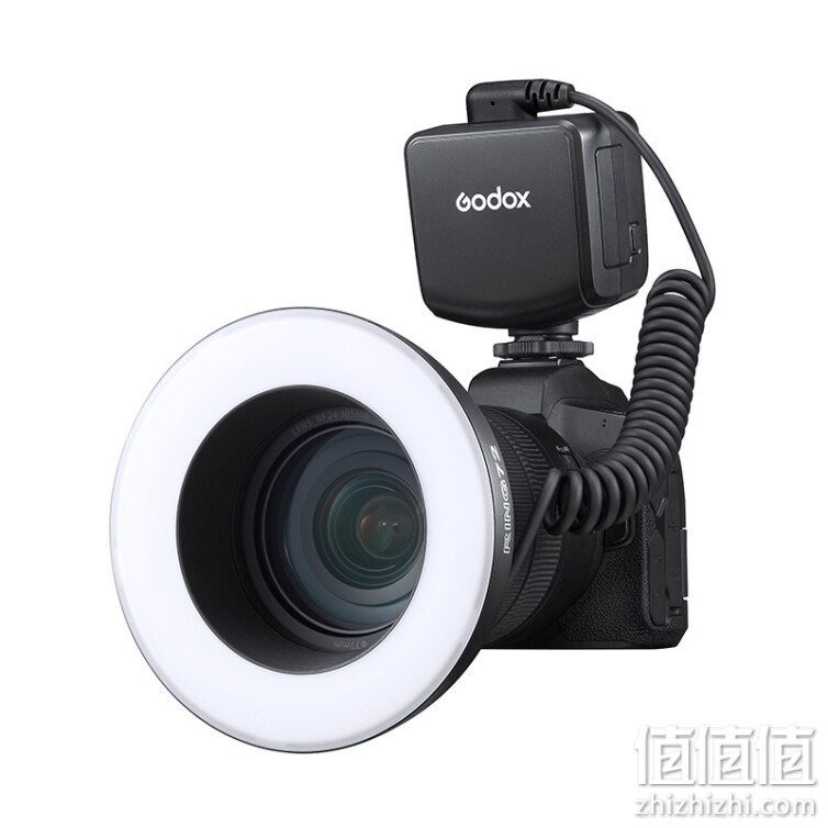 Godox 神牛 RING72微距环形灯LED摄影灯影棚拍摄单反相机外拍便携常亮补光灯送接环 新品RING72环形灯 LED摄影灯