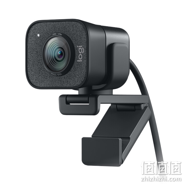 Logitech 罗技 StreamCam高清直播摄像头 家用摄像头电脑摄像头 网课教学 面部追踪 1080p 即插即用 黑色