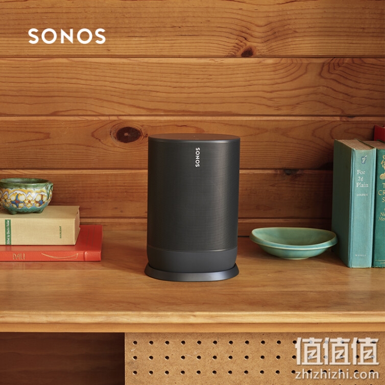 SONOS Move Wifi无线 蓝牙音响 户外便携 超长续航10小时 智能家庭音响 防水防尘 多场景使用 S17（黑色）