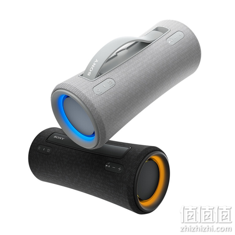 SONY 索尼 SRS-XG300 便携式派对蓝牙音箱 重低音 独立高音单元 IP67防水防尘 25小时续航 黑色