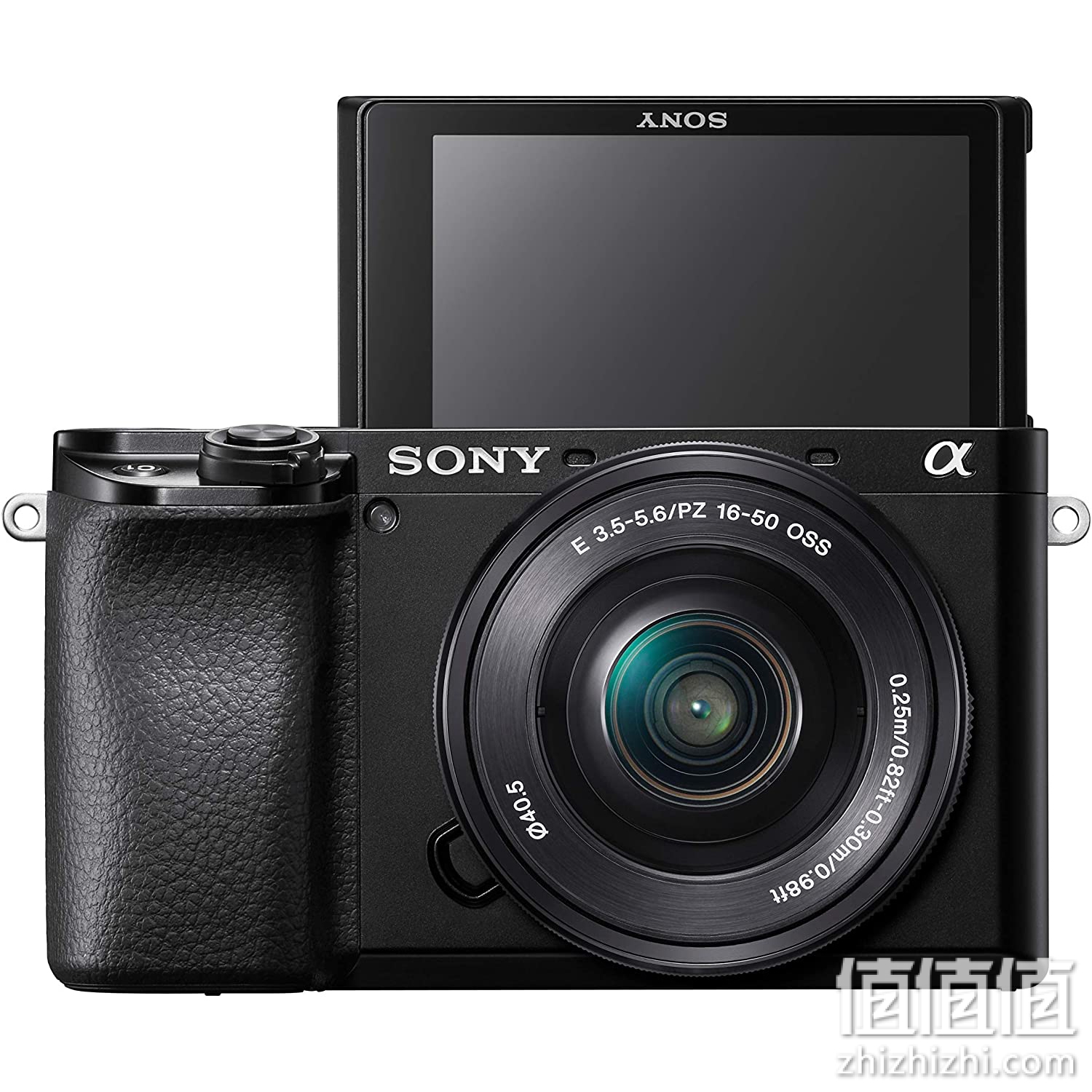 Sony 索尼 Alpha 6100 | APS-C 无反相机,带索尼 16-50 毫米 f/3.5-5.6 功率变焦镜头(快速 0.02s 自动对焦,*跟踪自动对焦,适用于人类和动物,4K 电影录制和翻转屏幕)