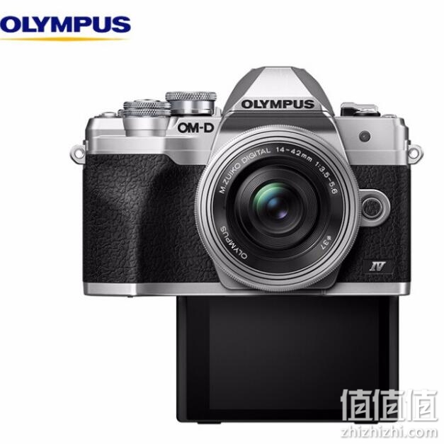 OLYMPUS 奥林巴斯  OM-D E-M10 Mark IV /4代微型单电无反数码相机 银色 14-42mm 套机