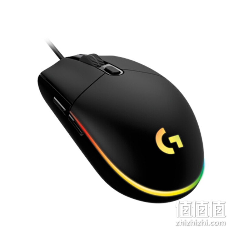罗技（G） G102二代游戏鼠标 RGB鼠标 吃鸡鼠标 绝地求生 轻量设计小手男女生鼠标 【鼠标+GHUB套装】G102二代黑色