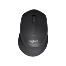 Logitech罗技无线鼠标SILENT PLUS 轻薄便携办公鼠标静音 无线静音鼠标M331BK 【1000dpi】【5号电池】