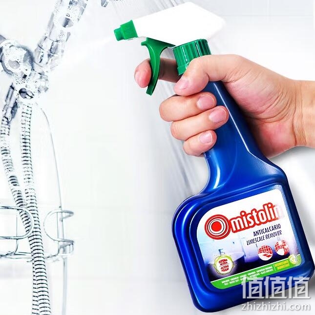 MISTOLIN欧洲原装进口浴室玻璃瓷砖水垢清洁剂厨房卫浴除垢剂不锈钢水龙头清洗剂厕所去除水垢水渍