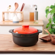 帮企陶瓷   家用炖锅砂锅 1L