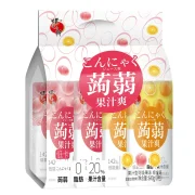 蜡笔小新 蒟蒻果汁可吸果冻 640g/袋（8包）