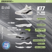 【安踏kt7】安踏氮科技篮球鞋男新款专业实战碳板球鞋汤普森运动鞋男战靴112141101 留白-2 41