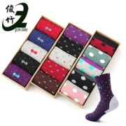 俊竹秋冬脚干脚裂袜足跟防裂袜5双