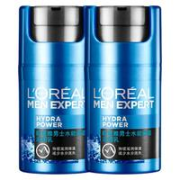 巴黎欧莱雅 男士水能保湿滋润乳 50ml*2（赠 洁面膏50ml*2+滋润乳22ml）