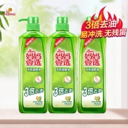 京东极速版: 妈妈壹选 餐具净洗洁精1kg*3瓶