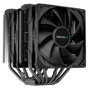 九州风神 （DEEPCOOL）大霜塔PRO CPU散热器(双塔/风冷/支持AM4/金属顶盖/6热管/双层增压风扇/附带硅脂)