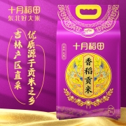 再降价、88VIP： 十月稻田 香稻贡米 5kg*2件