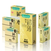 日本进口 冈本 金装超薄四合一 24只