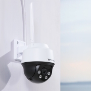 TP-LINK 400万2.5K全彩摄像头家用监控器360无线家庭室外户外tplink可对话网络手机远程门口高清 IPC642-A4