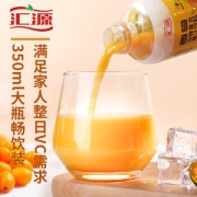 汇源 沙棘果汁新疆野生沙棘果原浆 350ml*6瓶
