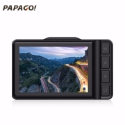 PAPAGO趴趴狗 N291WiFi全彩弱光夜视高清 60帧动态抓车牌 汽车车载迷你 停车监控行车记录仪