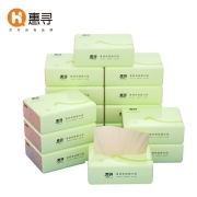 京东特价APP：惠寻 家用抽纸 4层60抽*12包 170*110mm
