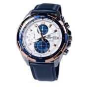 PLUS会员：CASIO 卡西欧 EDIFICE系列 男士石英表 EFR-539L-7C