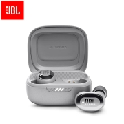 JBL LIVE FREE2静噪豆耳机语音礼盒 银色 蓝牙耳机 主动降噪真无线耳机 无线运动耳机 防水防汗 任嘉伦同款