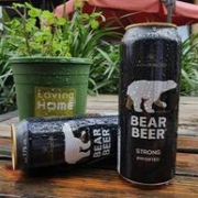 德国进口，500mlx5听 Harboe豪铂熊 BearBeer 7.7°烈性啤酒