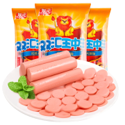 京东特价：双汇 王中王火腿肠30g*8支*1件