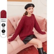 26日10点：3COLOUR 三彩 女士针织毛衫 D371X2020M0011