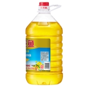金龙鱼 食用油 葵花籽清香型浸出 食用植物调和油5L （新老包装随机发货）