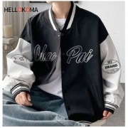 HELLOKOMA HELLO KOMA2022新款春秋款百搭棒球服宽松潮流时尚高中生夹克外套