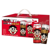 Want Want 旺旺 巧克力奶240ml*6罐+牛奶240ml*6罐