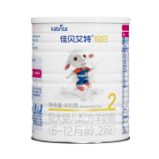 Kabrita佳贝艾特 悦白较大婴儿配方羊奶粉 2段 400克*拍4件