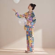 GUKOO 果壳 海绵宝宝系列 女士家居服套装 822326060901326