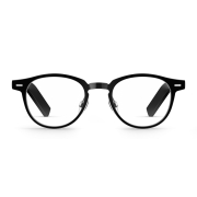 华为（HUAWEI）智能眼镜 圆形全框光学镜 亮黑色
