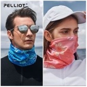 PELLIOT 伯希和 户外百变魔术头巾男女夏季多功能脖套运动围脖防晒骑行面罩