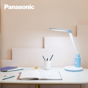 松下（Panasonic）国AA级护眼灯 工作 阅读 学习台灯 致皓系列 HHLT0623B 蓝色