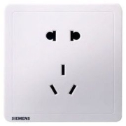 SIEMENS 西门子 致典系列 五孔 8只装