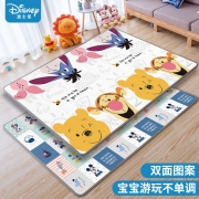 Disney迪士尼双面加厚宝宝爬行垫XPE婴儿爬爬垫 防滑地垫游戏毯 加厚2CM 维尼有约180*150*2.0【加厚XPE材质】