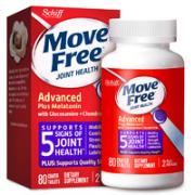 Move Free 益节 褪黑素氨糖 紫瓶 80粒