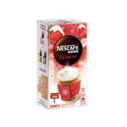 PLUS会员：Nestle 雀巢 速溶咖啡 特调果萃 草莓雪酪风味 19g*5条/盒