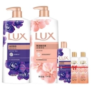 LUX 力士 香氛沐浴乳套装 (幽莲魅肤+粉润桃花香)