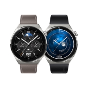 HUAWEI WATCH GT3 PRO 华为手表 运动智能手表 强劲续航/蓝牙通话/ECG心电分析 46mm 黑色氟橡胶表带