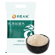 荆楚大地 南方大米 长粒米 优质丝苗米5Kg 正宗籼米（非真空包装）