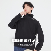 Discovery户外外套男春季新款运动服防风衣跑步冲锋衣防晒夹克女
