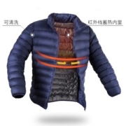高梵 男士短款轻薄羽绒服 90%含绒量 红外蓄热内里