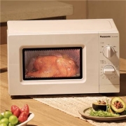 PLUS会员：Panasonic 松下 360°转盘微波炉20L SM30NW NN-SM30NW