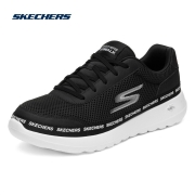 Skechers斯凯奇GOWALK健步鞋男女鞋轻便减震休闲鞋运动鞋216031 BKW黑色/白色 43.5