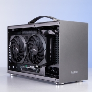 超频三（PCCOOLER）蜂鸟1 I100G PRO 钛灰色 mini ITX小机箱(便携式手提/支持SFX电源/17*17CM以内主板)