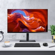 三星（SAMSUNG）27英寸 4K IPS FreeSync 可壁挂 HDR10 旋转升降底座 S80A 电脑显示器 S27A800NMC