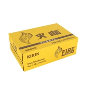 怡宝 麒麟（KIRIN）火咖 意式香浓咖啡饮料 180ml*24罐装 整箱