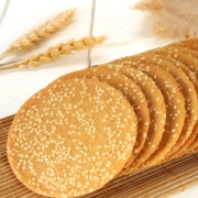 小鸟阿吉 铁棍山药芝麻脆饼 整箱2斤